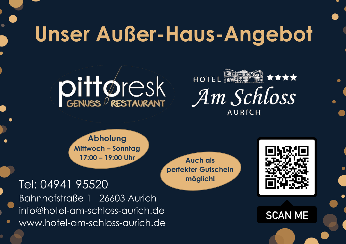 Ausser Haus Ruckseite Pittoresk Restaurant Aurich